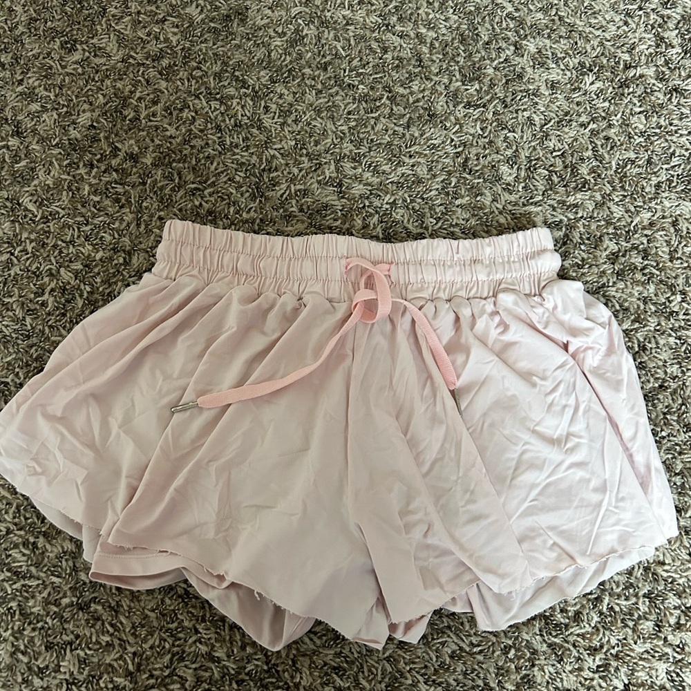 SHEIN Blush Pink Elastic Shorts